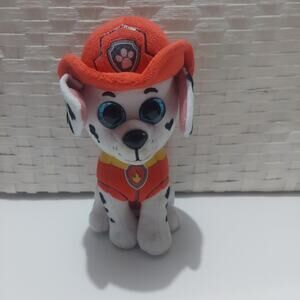 Ty Beanie Paw Patrol Marshall the Dalmatian Nickelodeon Dog 6"